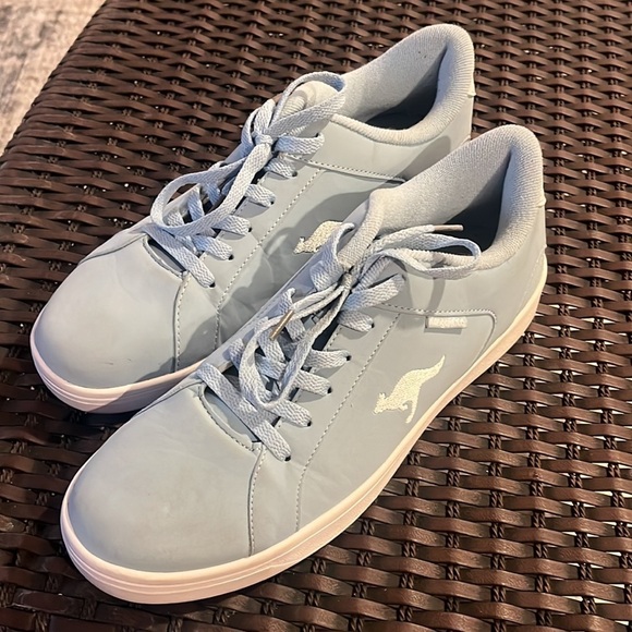 KangaROOS blue lace up casual skater sneakers size 12 - Picture 4 of 13